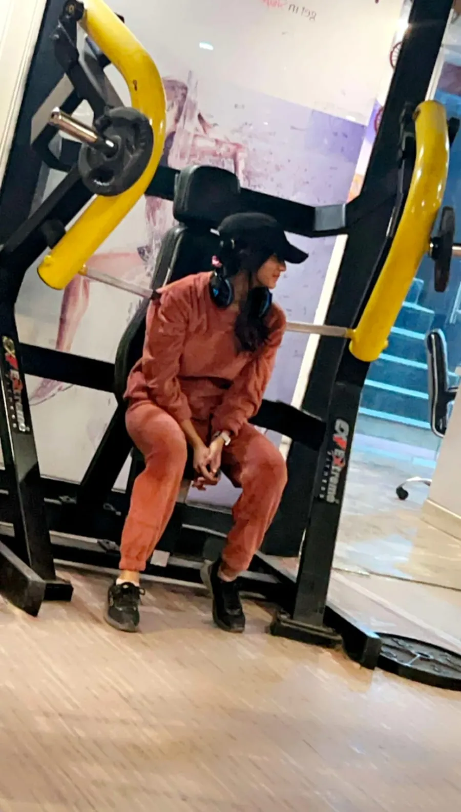 Khushi Gupta, founder of FormFit, in the gym